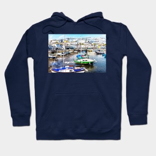 Brixham Harbour, Devon Hoodie